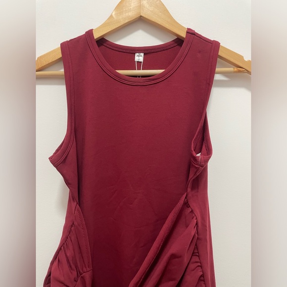 Morhuduck Women's Wrap Bodycon Dresses Sleeveless Tank Mini Dress - Picture 2 of 7